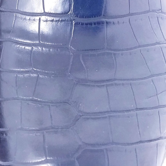 Naturalizer Women's Haley Black Croco Ankle Boot 10 - Picture 8 of 15